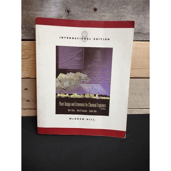 Plant Design and Economics for Chemical Engineers Fifth Edition - International - Picture 1 of 2